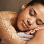 marque cosmétique haut-de-gamme soins gommage