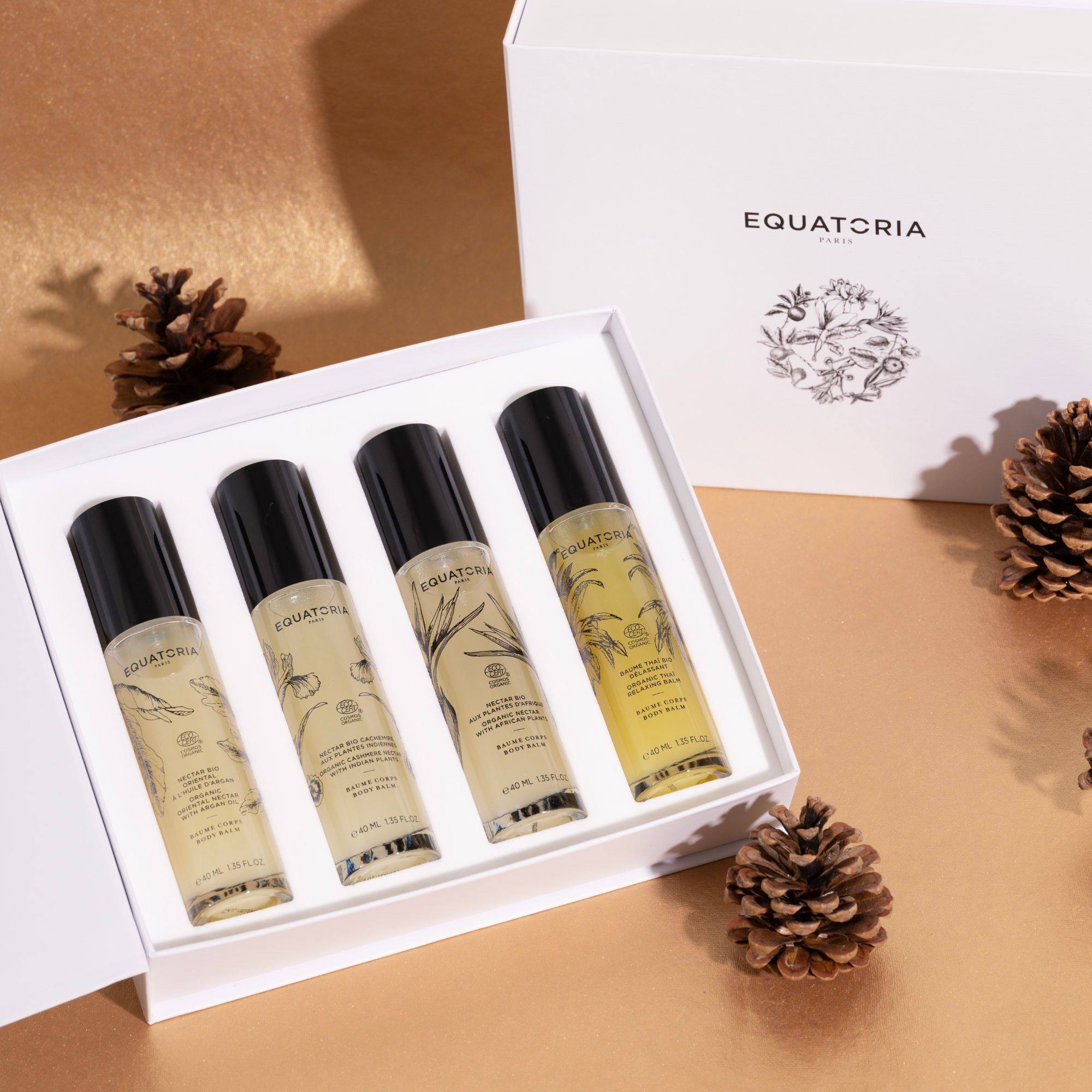 Coffret 4 Nectars de Beauté Bio